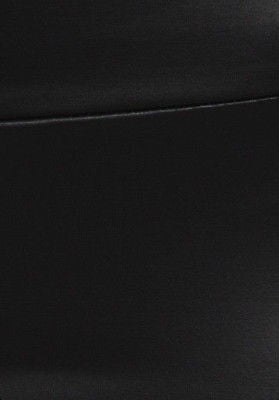 Skirt Faux Leather Black Matte Pencil Bodycon Stretch Bodycon